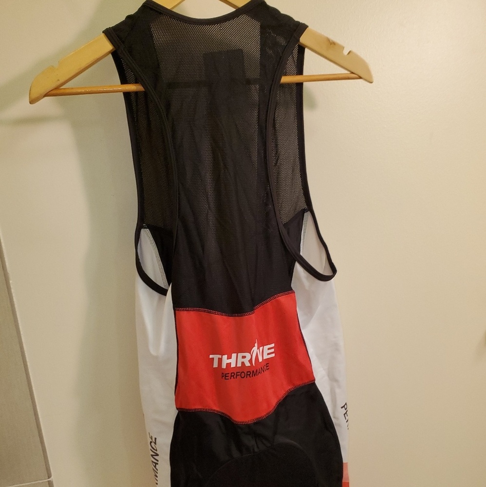 Thrive performance bicycling one piece padded nwt